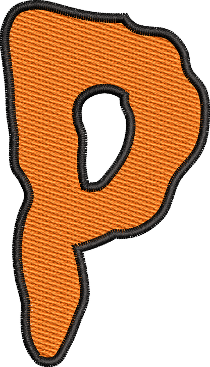 26 Motifs de broderie machine : Alphabet Halloween