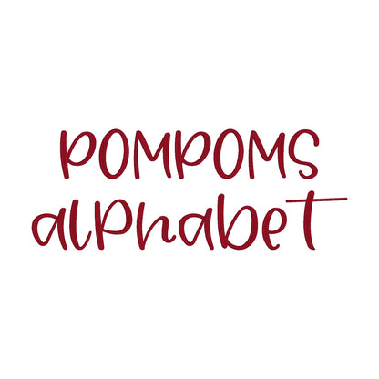 10 Alphabets 3D Puff format BX