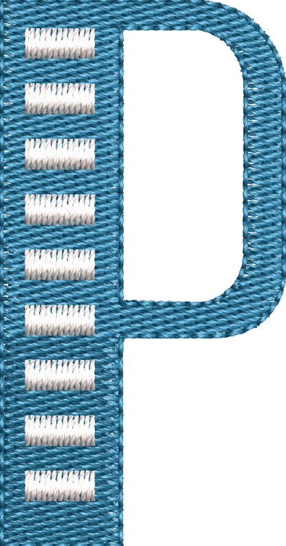 87 Motifs de broderie machine : Alphabet Hiver et symboles