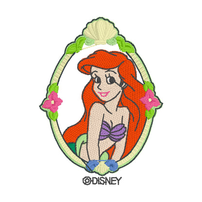 90 Motifs de broderie machine : Princesses et Princes Disney