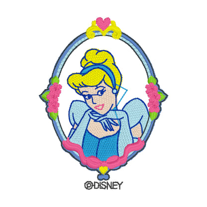 90 Motifs de broderie machine : Princesses et Princes Disney
