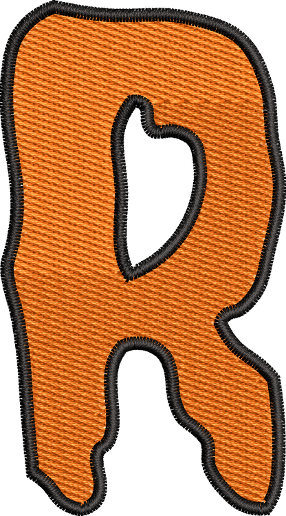 26 Motifs de broderie machine : Alphabet Halloween