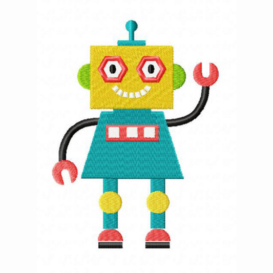 Motif de broderie machine : Robo 2