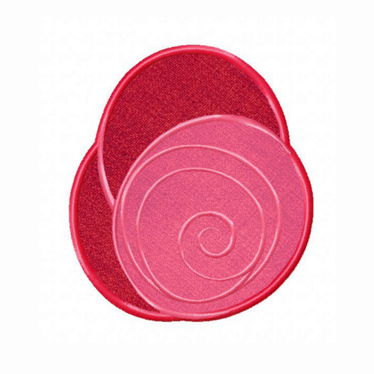 Motif de broderie machine : Rose élégante