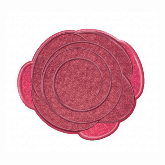 Motif de broderie machine : Rose élégante 2