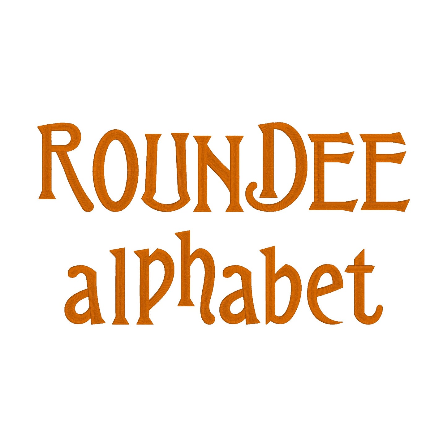 10 Alphabets 3D Puff format BX