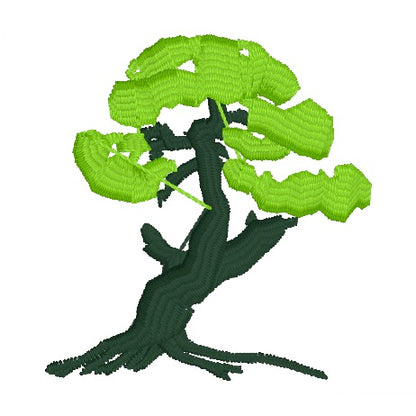 223 motifs de broderie machine : Arbres variés