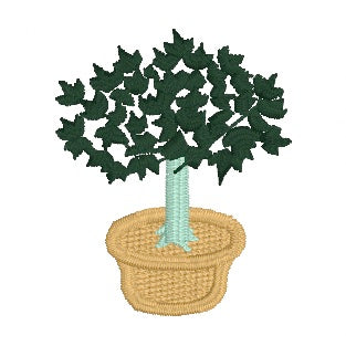 223 motifs de broderie machine : Arbres variés