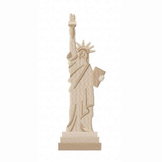 Motif de broderie machine : Statue de la Liberté