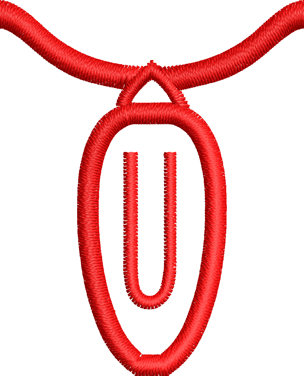 36 Motifs de broderie machine : Alphabet Guirlande 2