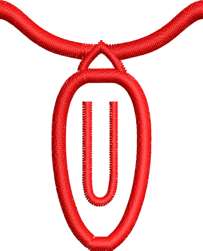 36 Motifs de broderie machine : Alphabet Guirlande 2
