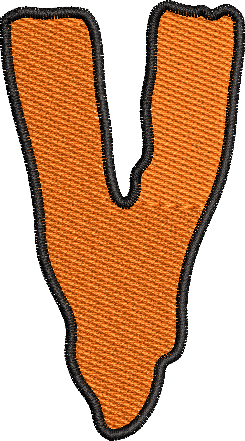 26 Motifs de broderie machine : Alphabet Halloween