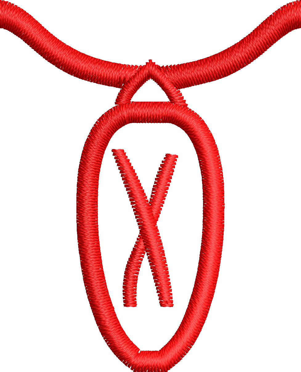36 Motifs de broderie machine : Alphabet Guirlande 2