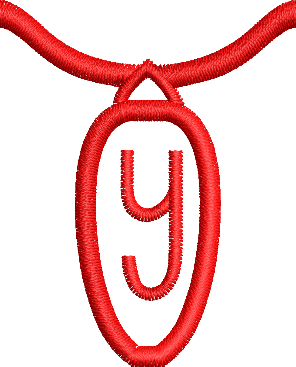 36 Motifs de broderie machine : Alphabet Guirlande 2