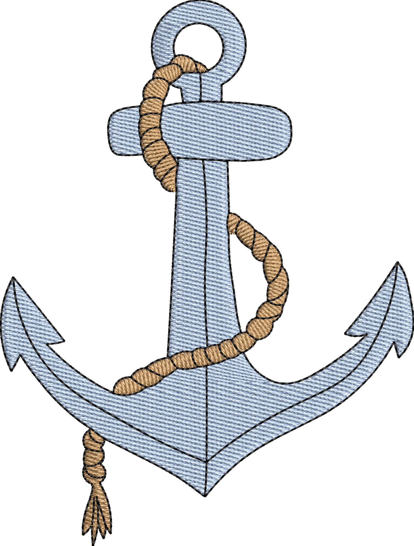 6 motifs de broderie machine : Éléments de la Mer