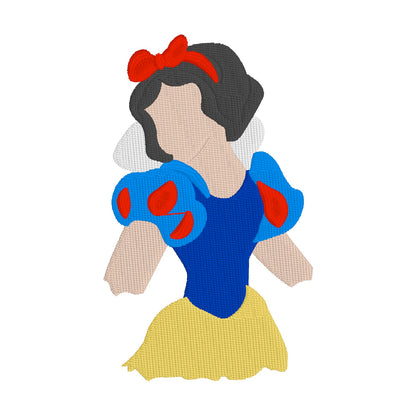 9 Motifs de broderie machine : Princesses Disney