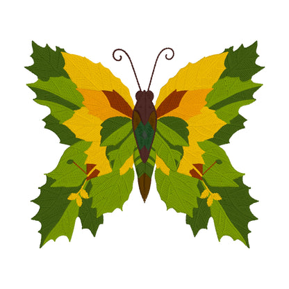 2 Motifs de broderie machine : Papillons d'Automne