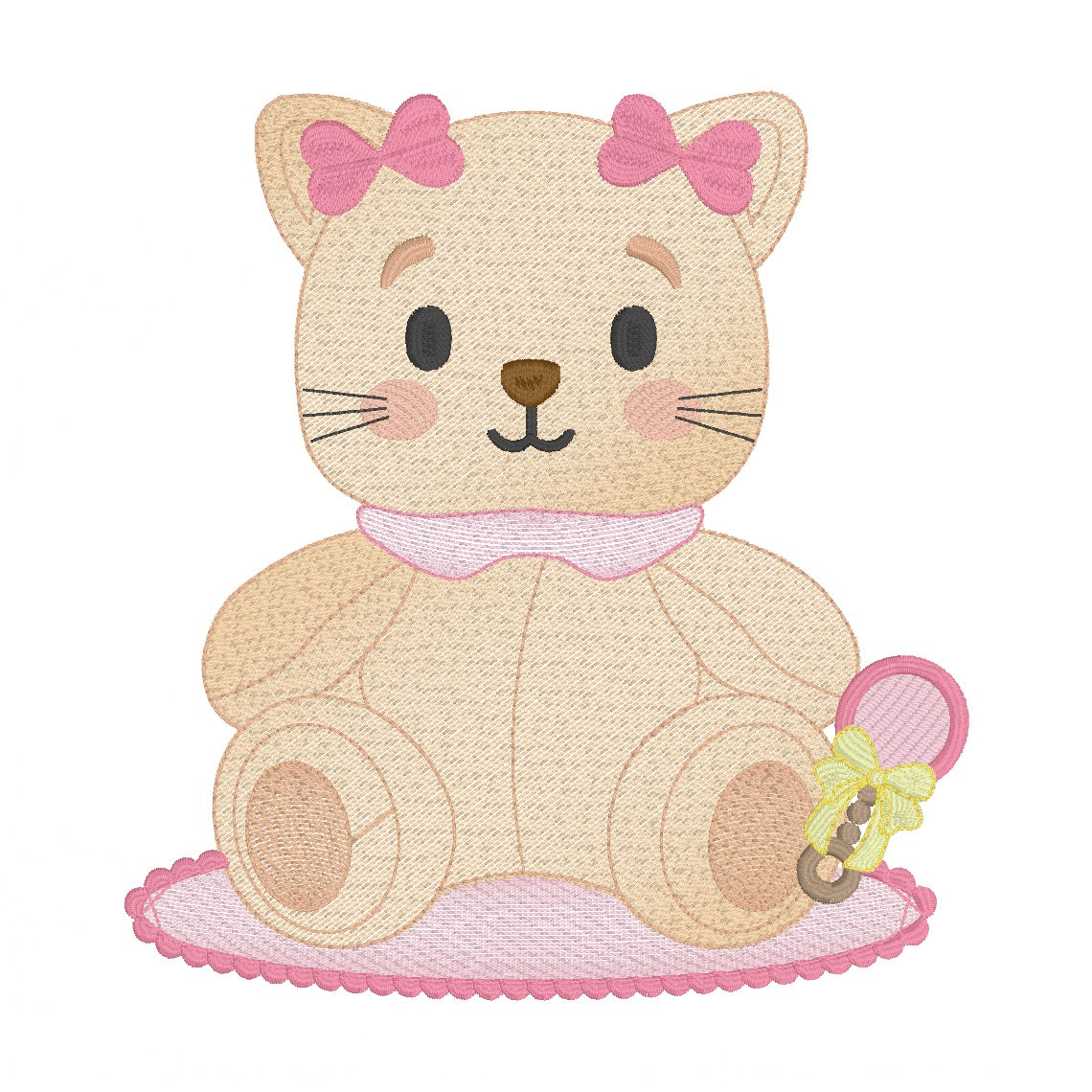 22 Motifs de broderie machine et appliqué : Les Amis Mignons