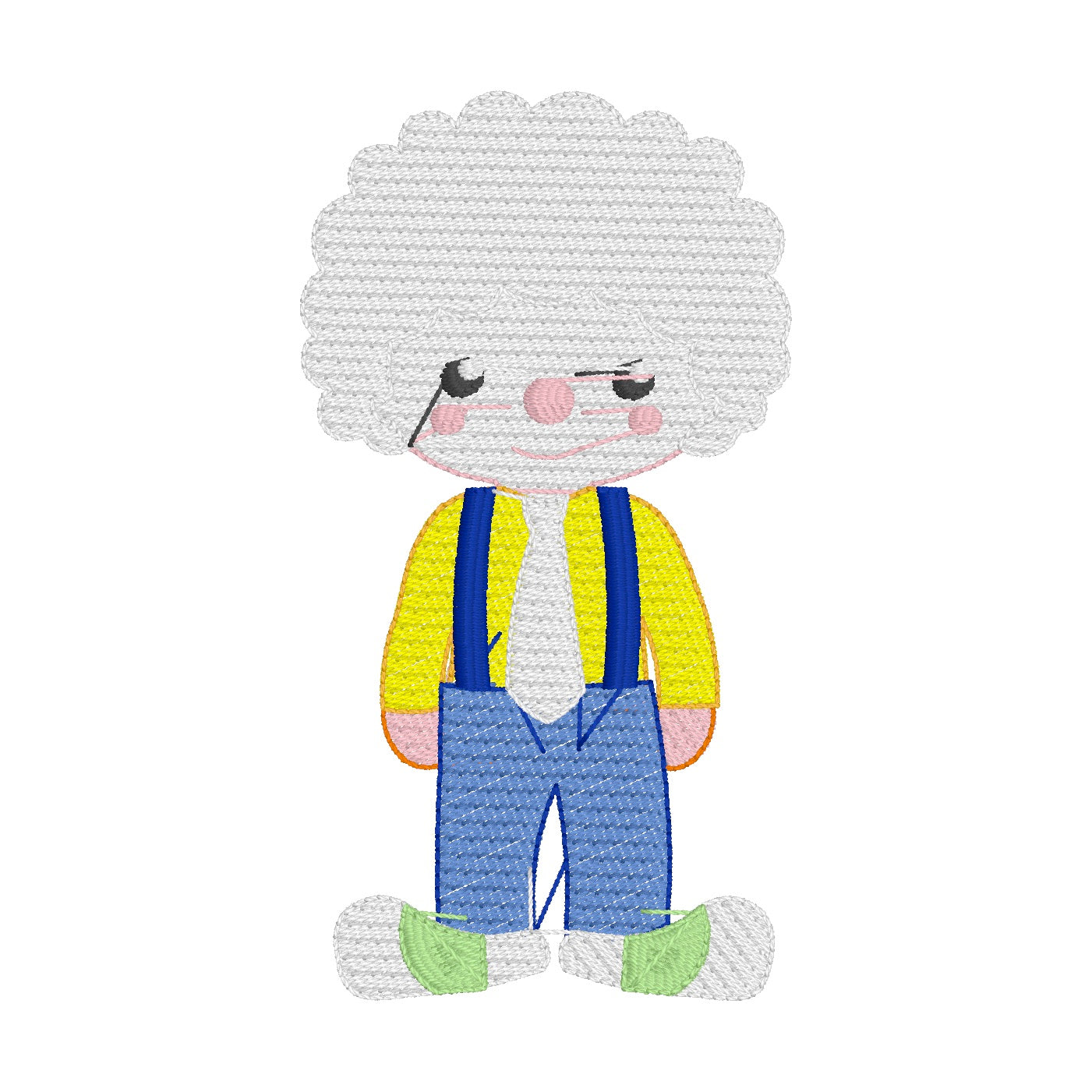 34 Motifs de broderie machine + appliqués : Animaux et Clowns Cirque