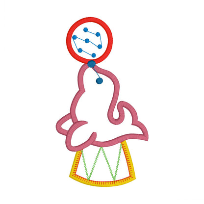 34 Motifs de broderie machine + appliqués : Animaux et Clowns Cirque
