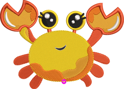 11 Motifs de broderie machine : Animaux Marin