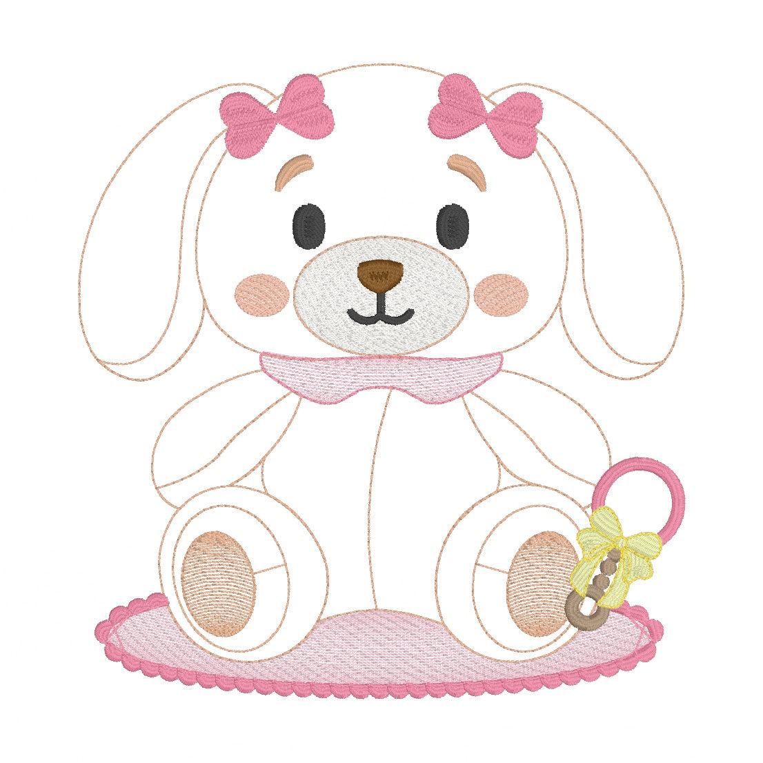 22 Motifs de broderie machine et appliqué : Les Amis Mignons