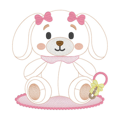 22 Motifs de broderie machine et appliqué : Les Amis Mignons
