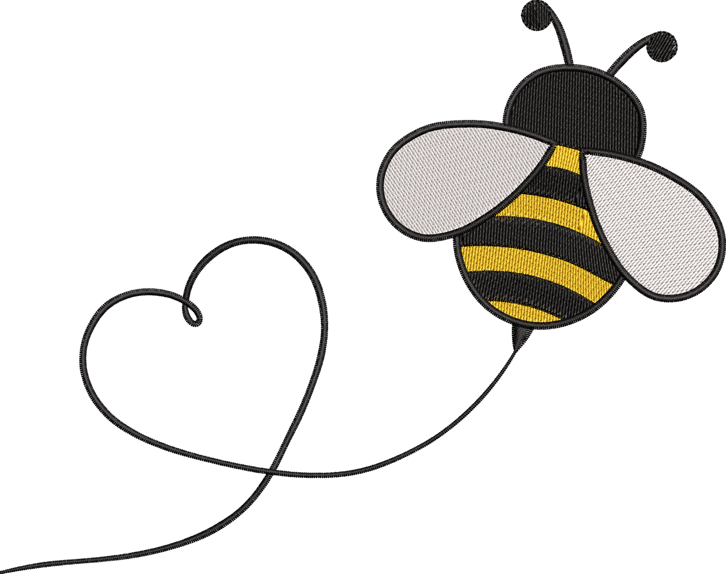 12 Motifs de broderie machine : Paroles d'Abeilles