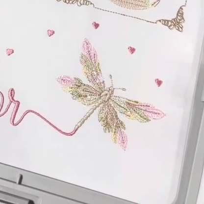 Vidéo motifs de broderie machine : Jardin Élégant