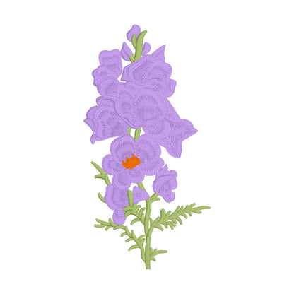 23 motifs de broderie machine : Fleurs Sauvages Uniques