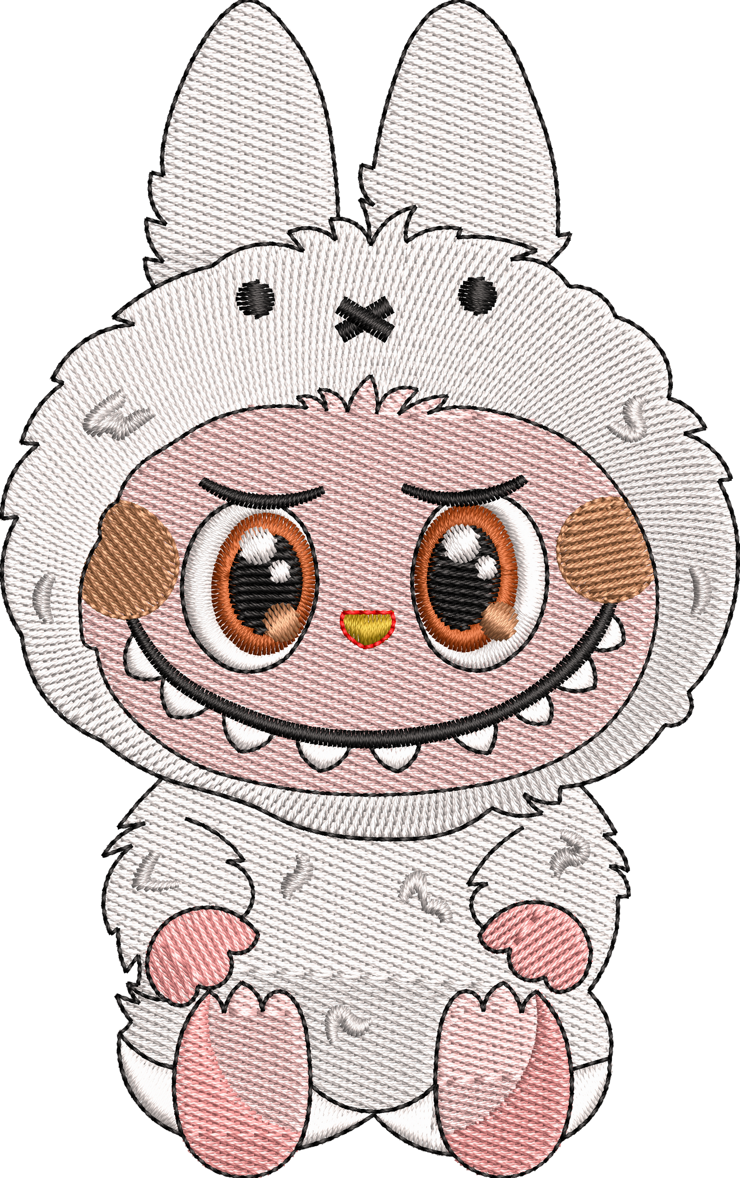 66 Motifs de broderie machine : Labubu