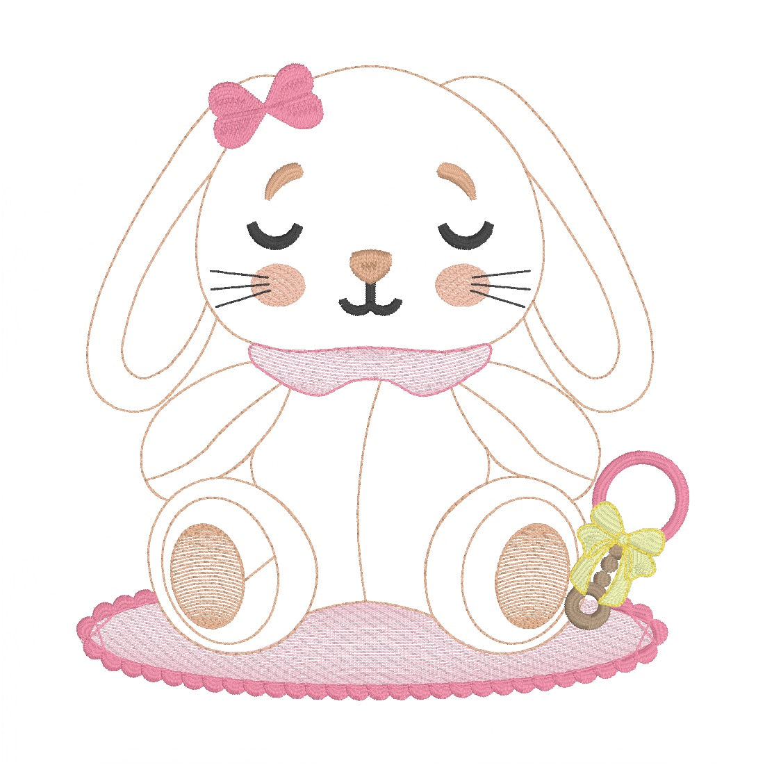 22 Motifs de broderie machine et appliqué : Les Amis Mignons