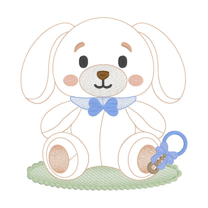 22 Motifs de broderie machine et appliqué : Les Amis Mignons