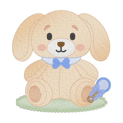 22 Motifs de broderie machine et appliqué : Les Amis Mignons