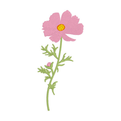 23 motifs de broderie machine : Fleurs Sauvages Uniques