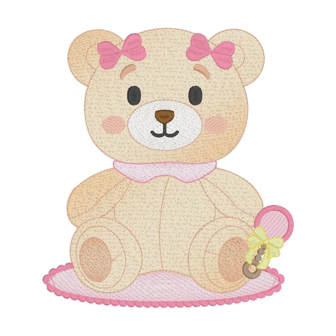 22 Motifs de broderie machine et appliqué : Les Amis Mignons