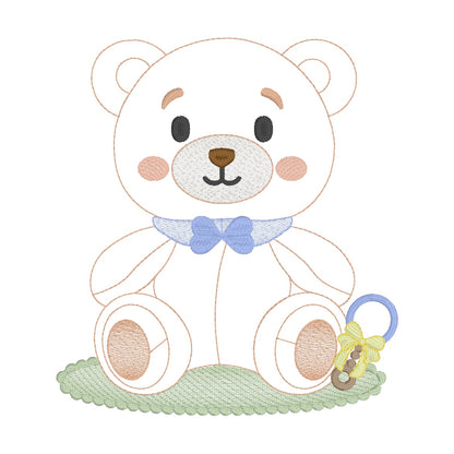 22 Motifs de broderie machine et appliqué : Les Amis Mignons