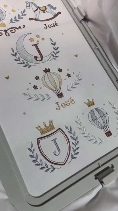 Vidéo Motifs de broderie machine : Royal Garçon