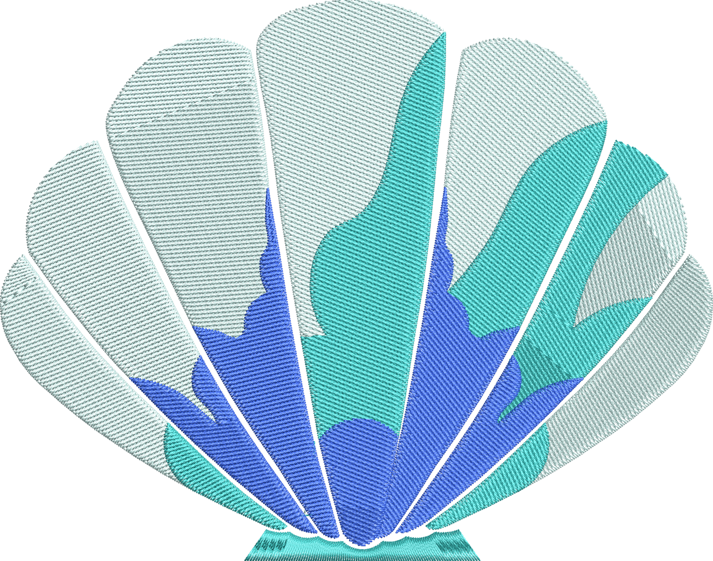 6 motifs de broderie machine : Éléments de la Mer