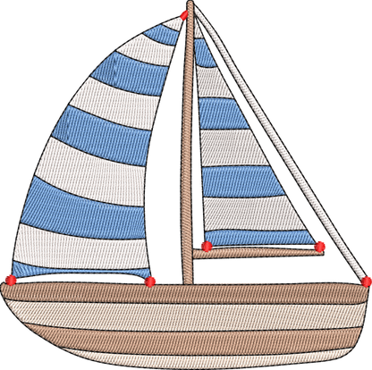 6 motifs de broderie machine : Éléments de la Mer